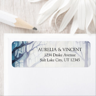 Enchanted Forest Wedding Label
