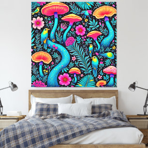 Enchanted Forest Whimsical Dream Design Canvas Print