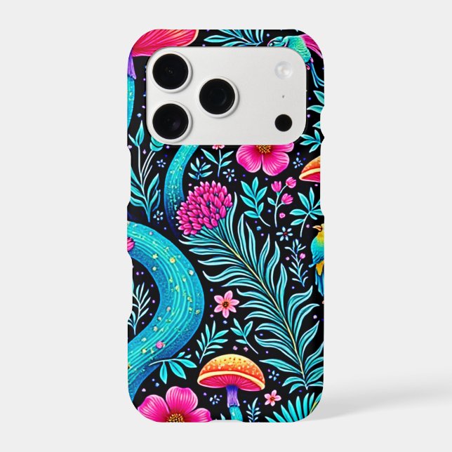 Enchanted Forest Whimsical Dream Design Iphone Case (Back)