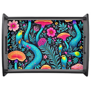 Enchanted Forest Whimsical Dream Design Serving Tray