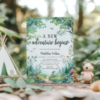 Enchanted Forest Woodland Baby Shower