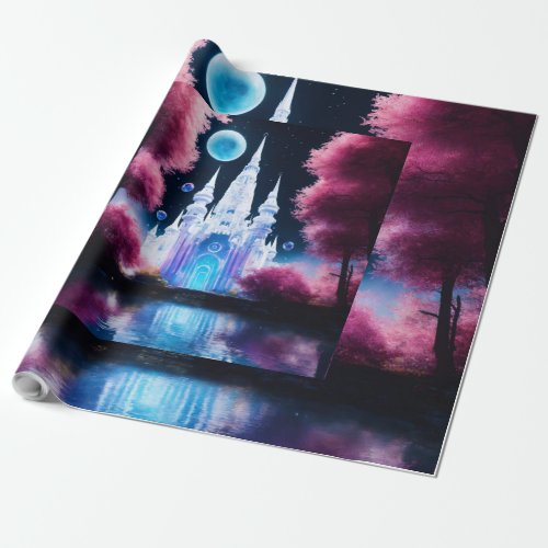 Enchanted Fortress Tees Wrapping Paper