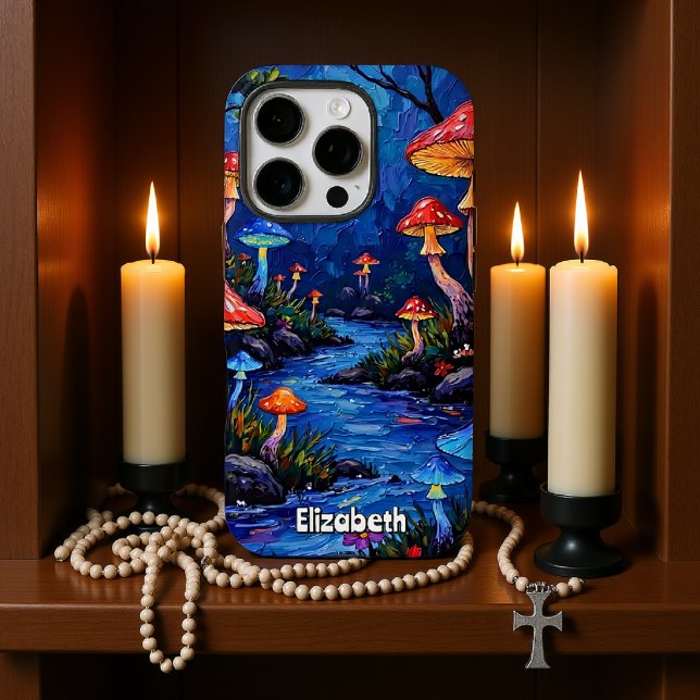 Enchanted Fungi River Case-Mate iPhone Case (Creator Uploaded)