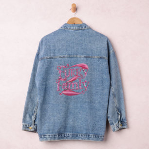 Enchanted Furry Family Denim Jacket