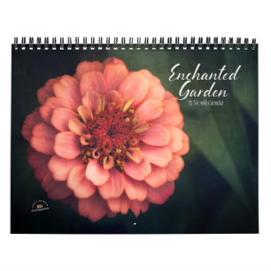 Enchanted Garden 12-Month Calendar