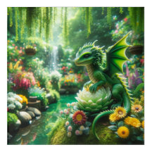 Enchanted Garden Dragon
