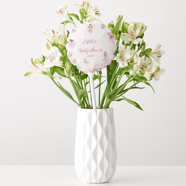 Enchanted Garden Fairy Princess Baby Shower  Balloon (Creator Uploaded)