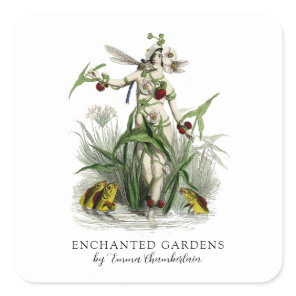 Enchanted Garden Gardener Landscaper Product Label
