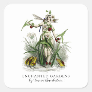 Enchanted Garden Gardener Landscaper Product Label