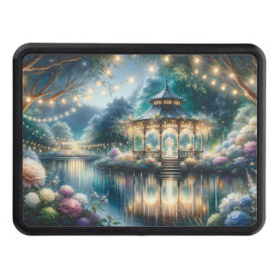 Enchanted Garden Gazebo Twilight Reflection Hitch Cover