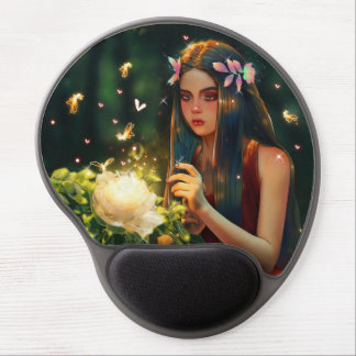 Enchanted Garden Gel Mouse Pad