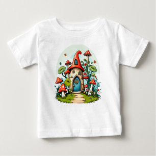 Enchanted Garden Gnome Baby T-Shirt