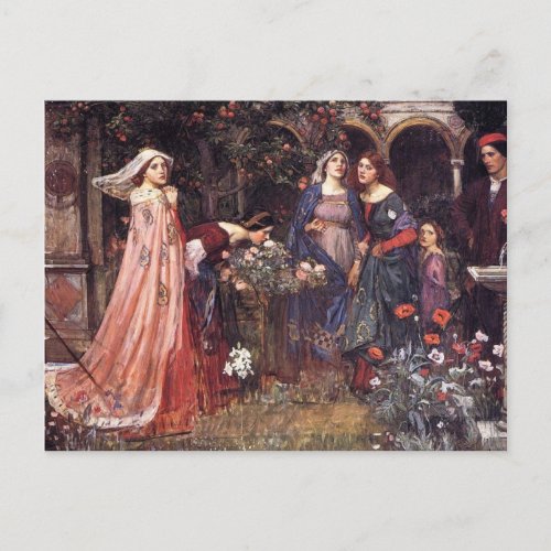 Enchanted Garden Postcard