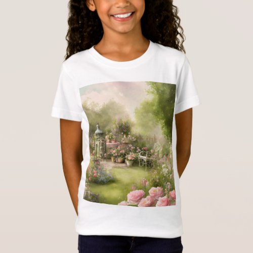 Enchanted Garden Tea Party T_Shirt