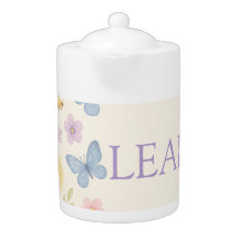 Enchanted garden tea party Teapot