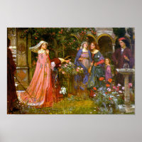Enchanted Garden Waterhouse Fine Art