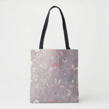 Enchanted Garden Wildflower Butterfly Botanical