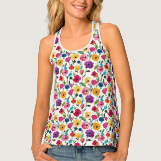 Enchanted Garden women's tank top