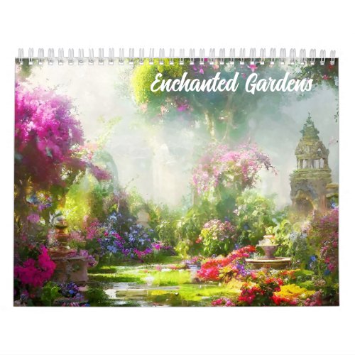 Enchanted Gardens Calendar