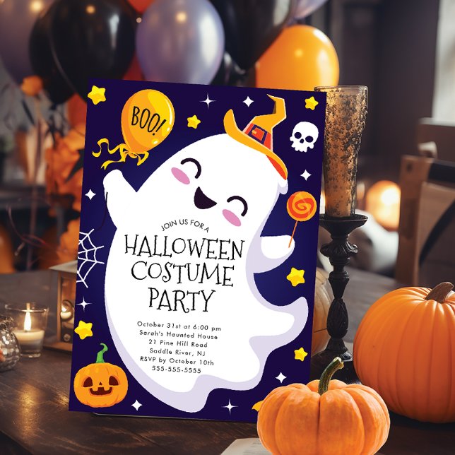 Enchanted Ghost Halloween  Invitation (Creator Uploaded)