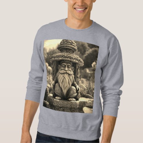 Enchanted Gnome Collection Whimsical Fairy Tale  Sweatshirt