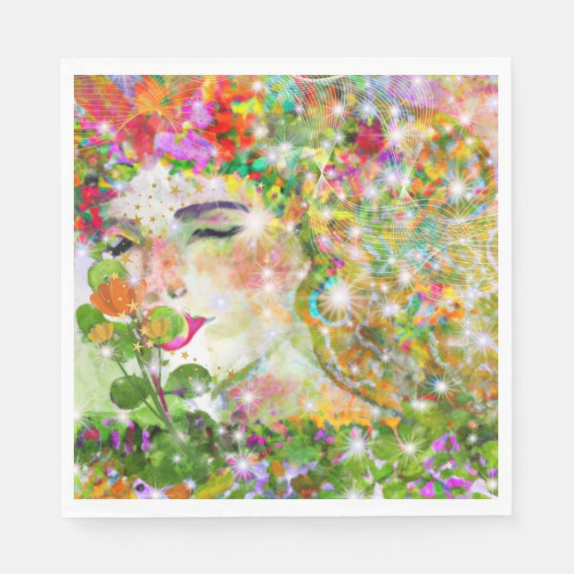 Enchanted Goddess Napkins (Front)