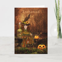 Enchanted Halloween Birthday Wishes