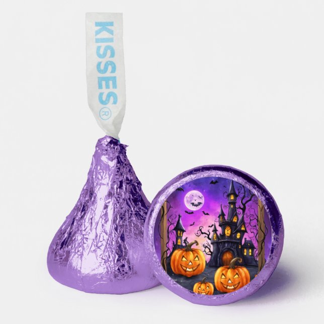Enchanted Halloween Castle Hershey®'s Kisses® (Front)