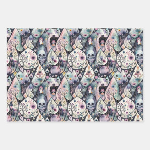 Enchanted Halloween Night Wrapping Paper Sheets