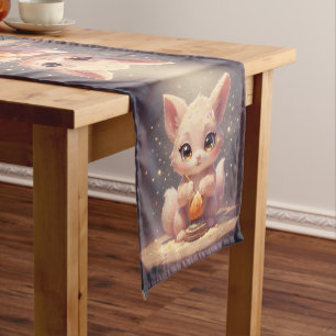 🎃✨ Enchanted Halloween Stories.3 Short Table Runner
