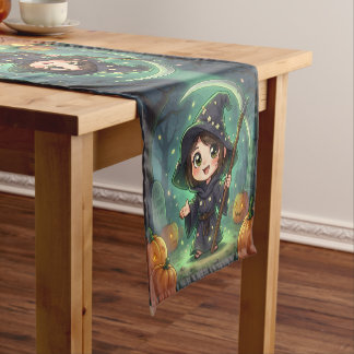 Enchanted Halloween Stories.43 Short Table Runner