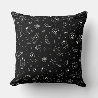 Enchanted Halloween Throw Pillow