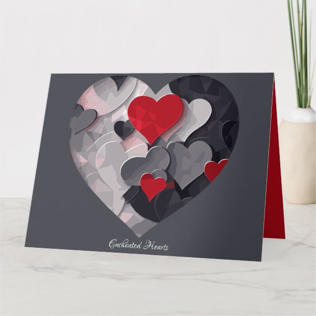 Enchanted Hearts Card (Front)
