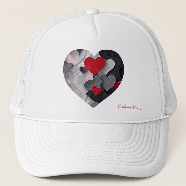 Enchanted Hearts Trucker Hat (Front)