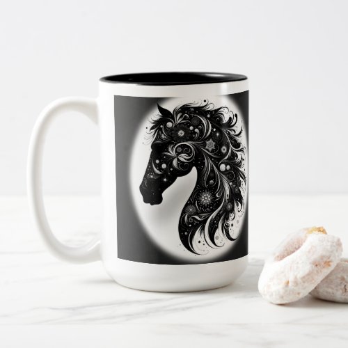 Enchanted horse mug
