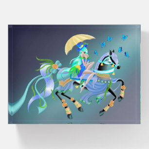 Enchanted Horse Ride  Paperweight