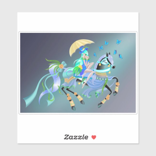 Enchanted Horse Ride "Tale of One Thousand Eyes"  Sticker (Sheet)