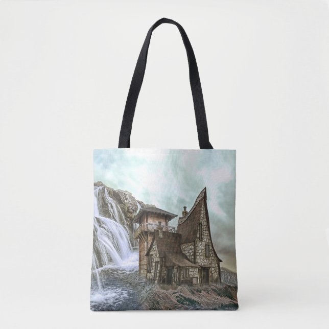enchanted house tote bag (Front)