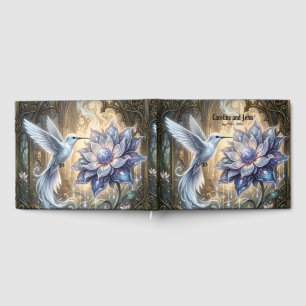 Enchanted Hummingbird & Moon Blossom. Guest Book