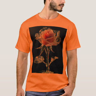 Enchanted Ice Rose T-Shirt Design