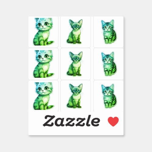 Enchanted Kittens Collection Sticker