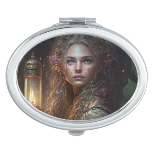 Enchanted Lady Compact Mirror