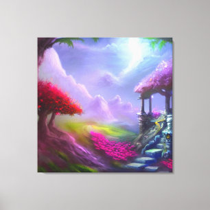 Enchanted Land Canvas Art