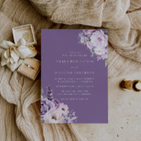 Enchanted Lavender Purple Floral Wedding