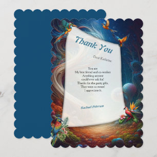 Enchanted Magical Fantasy Creations  Thank You Card