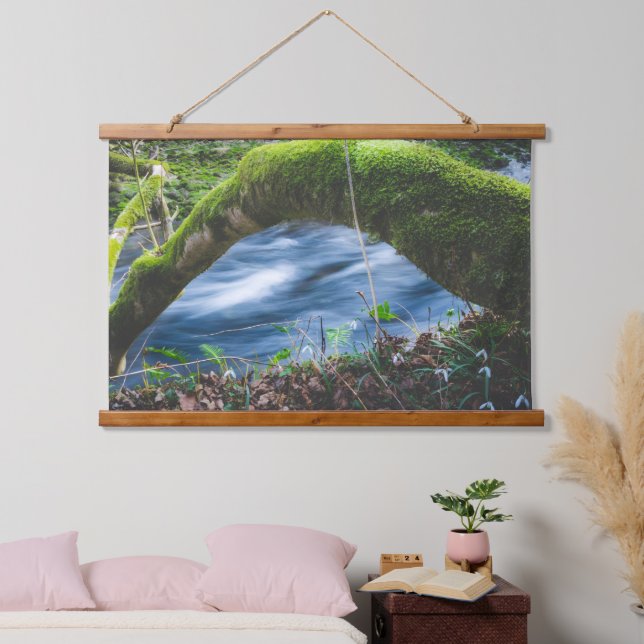 Enchanted magical forest hanging tapestry (Bedroom)