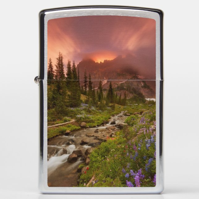 Enchanted Meadows Zippo Lighter (Front)