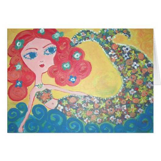 enchanted mermaid cards (Front Horizontal)