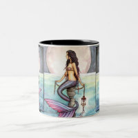 Enchanted Mermaid Mug by Molly Harrison