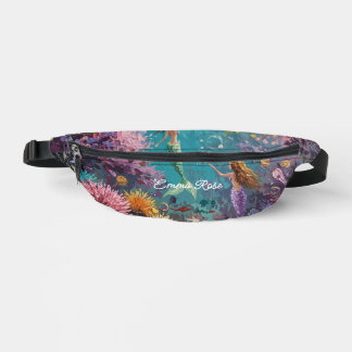 Enchanted Mermaid Underwater Scene Fanny Pack